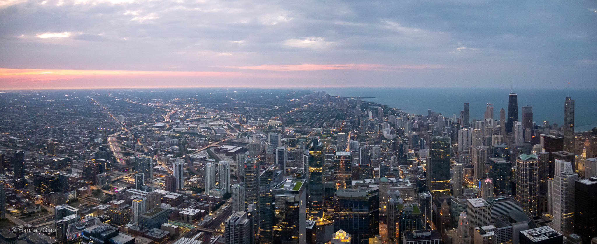 Panoramic photo of Chicago