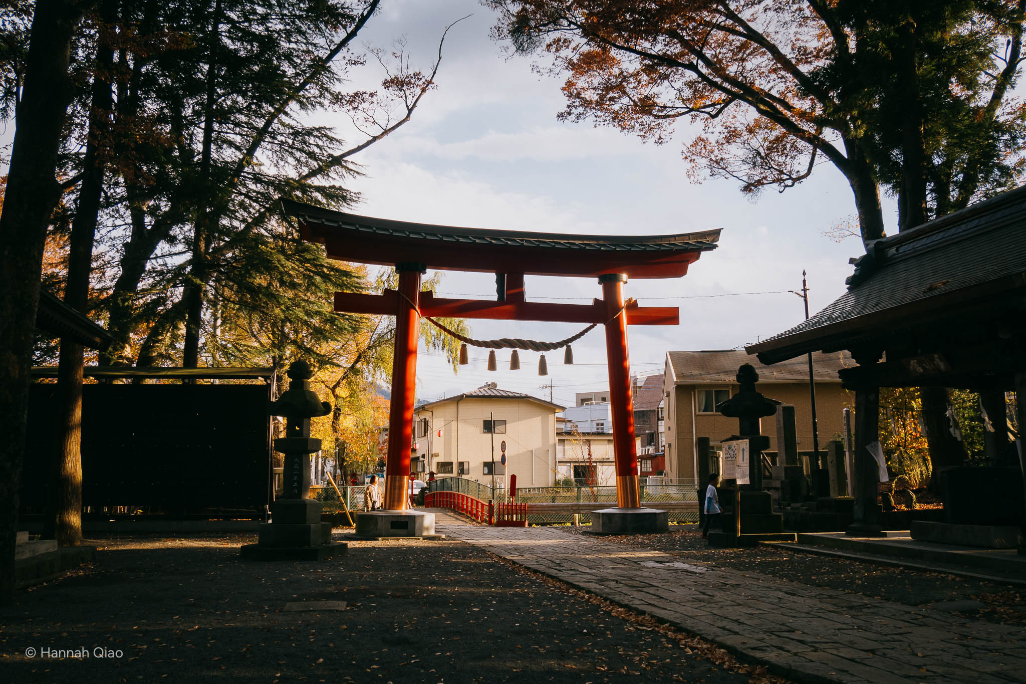 Photo of a Tori gate in Japan